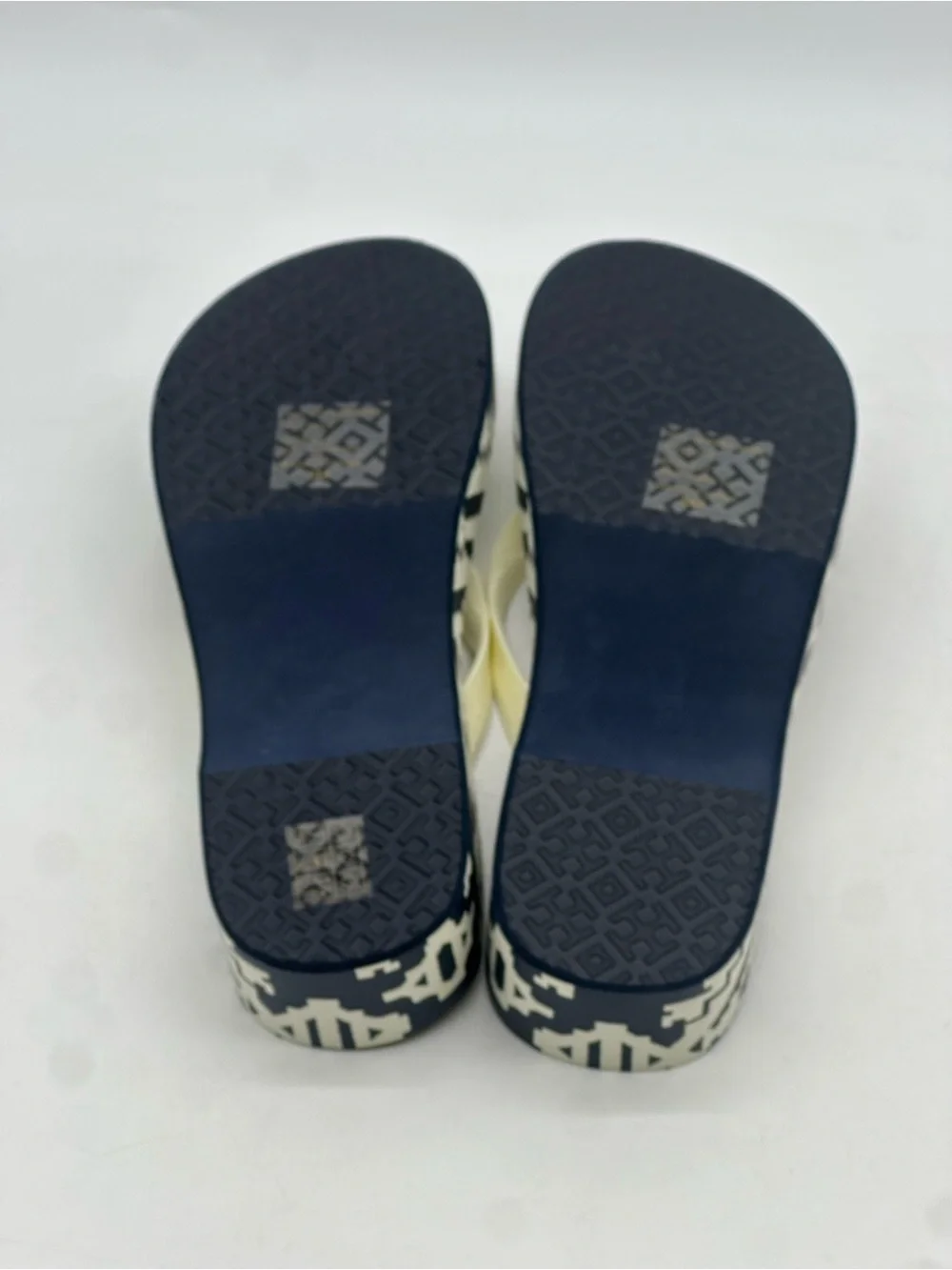 Tory Burch Wedge Flip-Flops. Size 9